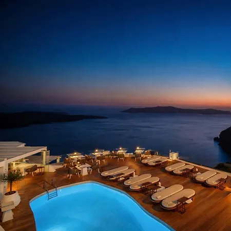 Sun Rocks Boutique - Caldera View & Sunset Dining Experience ホテル