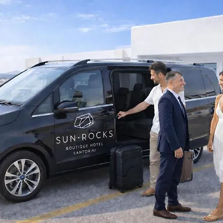 Hotel Sun Rocks Boutique - Caldera View & Sunset Dining Experience Firostefani