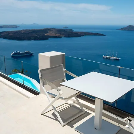 Sun Rocks Boutique - Caldera View & Sunset Dining Experience 3* Firostefani