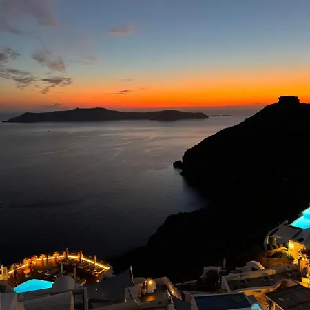 Hotel Sun Rocks Boutique - Caldera View & Sunset Dining Experience Firostefani