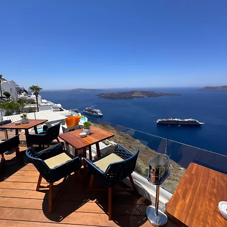 Sun Rocks Boutique - Caldera View & Sunset Dining Experience 3* Firostefani