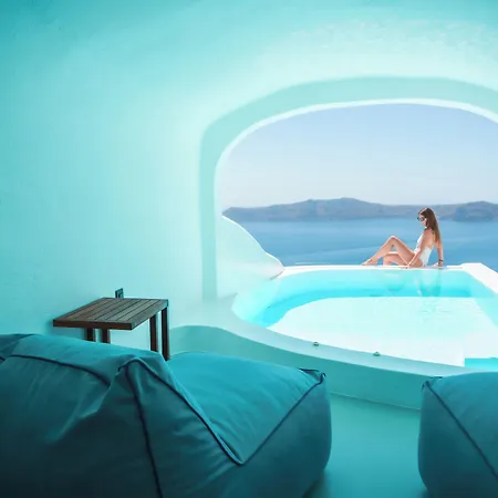 Sun Rocks Boutique - Caldera View & Sunset Dining Experience 호텔 피로스테파니