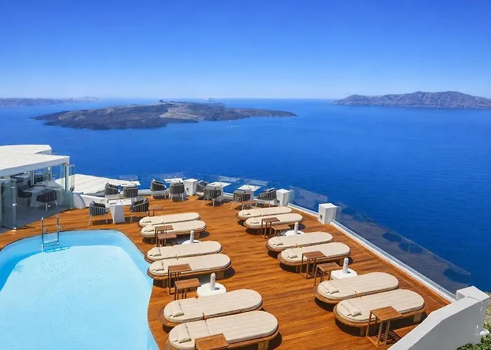 Sun Rocks Boutique - Caldera View & Sunset Dining Experience Hotel Firostefani