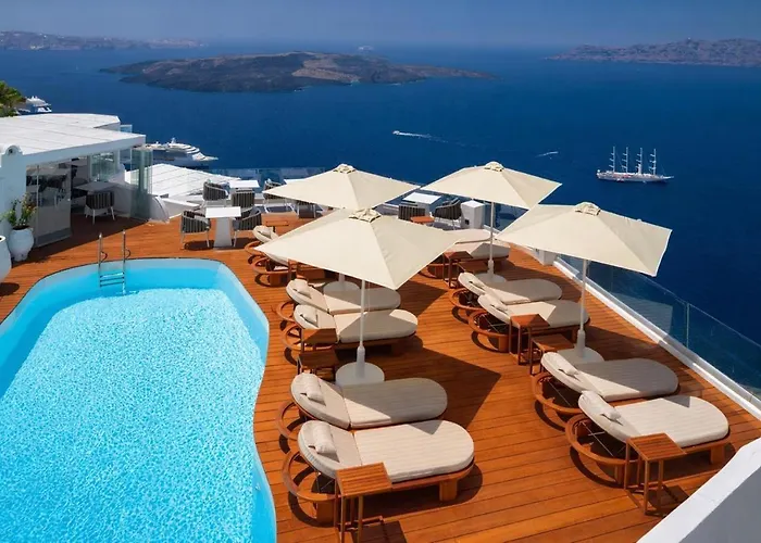 Sun Rocks Boutique - Caldera View & Sunset Dining Experience מלון